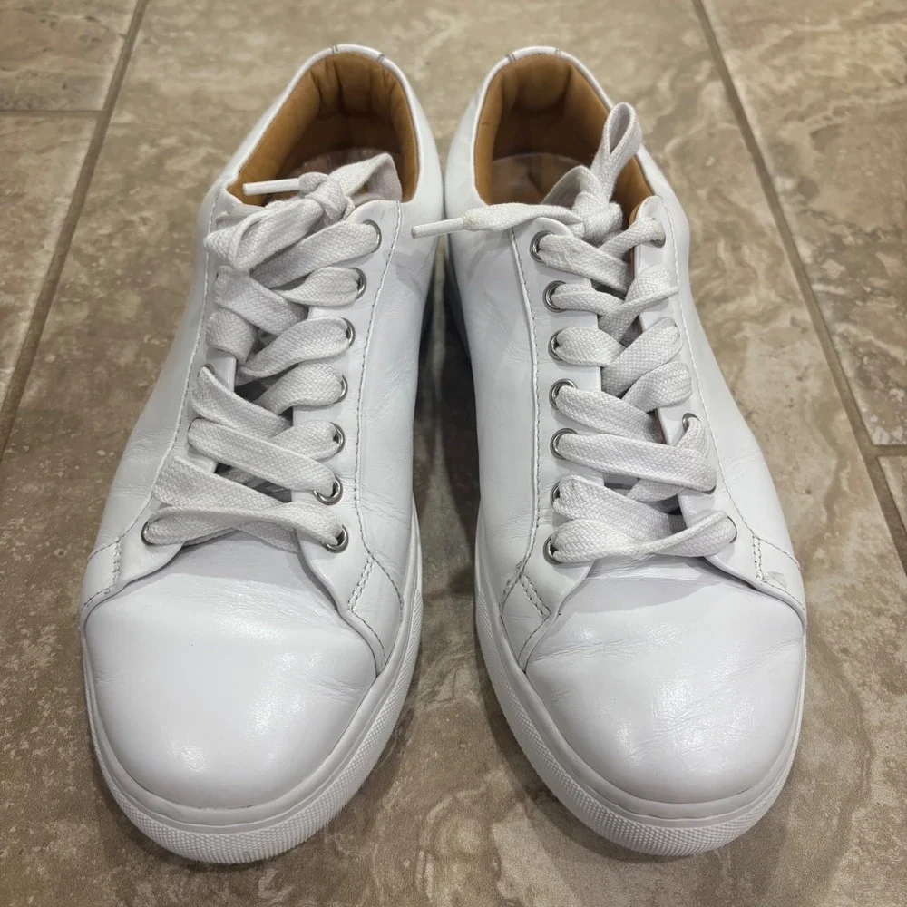 Thursday Boot Company Premier Low Top White Leather Sneakers Womens‎ 7.5